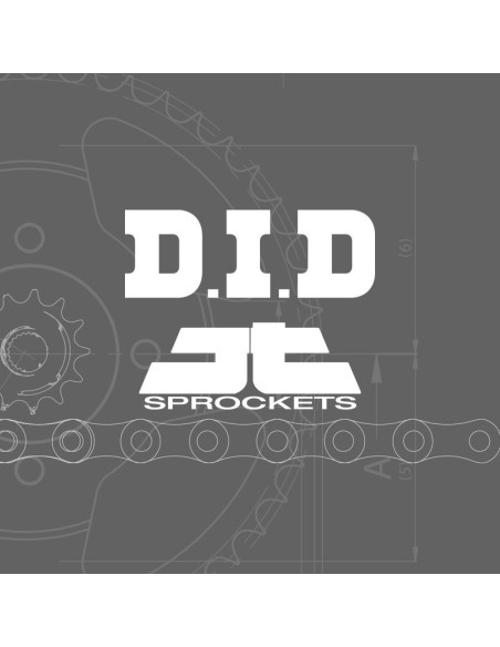 Kit chaîne DID/JT 530ZVM-X2 16/45 super renforcé - couronne standard