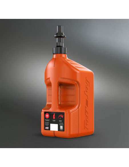 Bidon d'essence TUFF JUG orange avec bouchon Ripper 5G/20L