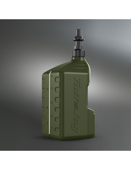 Bidon d'essence TUFF JUG vert forêt avec bouchon Ripper 5G/20L