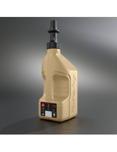 Bidon d'essence TUFF JUG beige avec bouchon Ripper 2.5G/10L 2