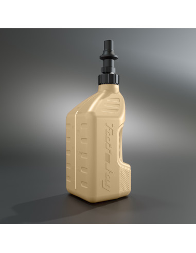 Bidon d'essence TUFF JUG beige avec bouchon Ripper 2.5G/10L