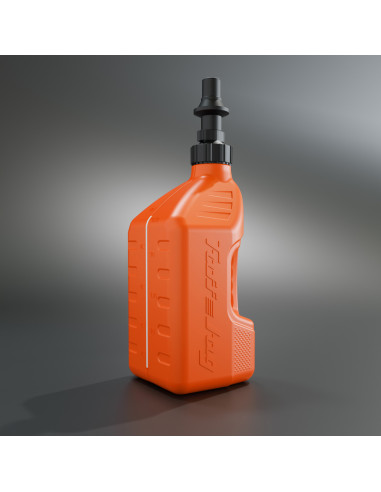 Bidon d'essence TUFF JUG orange avec bouchon Ripper 2.5G/10L
