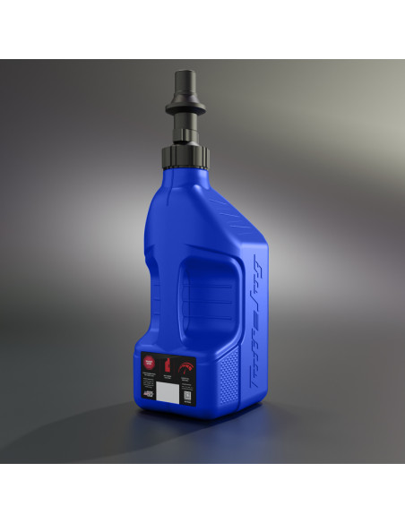Bidon d'essence TUFF JUG bleu avec bouchon Ripper 2.5G/10L