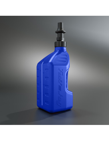 Bidon d'essence TUFF JUG bleu avec bouchon Ripper 2.5G/10L