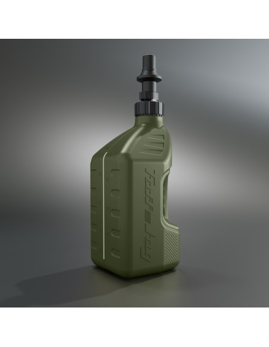 Bidon d'essence TUFF JUG vert forêt avec bouchon Ripper 2.5G/10L