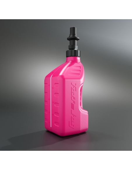 Bidon d'essence TUFF JUG rose avec bouchon Ripper 2.5G/10L