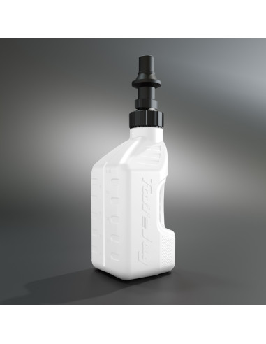 Bidon d'essence TUFF JUG blanc avec bouchon Ripper 1.25G/5L