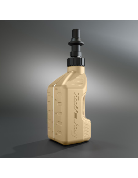 Bidon d'essence TUFF JUG beige avec bouchon Ripper 1.25G/5L