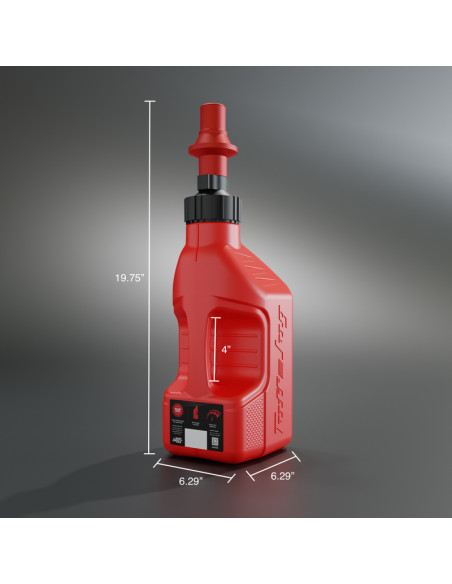Bidon d'essence TUFF JUG vert avec bouchon Ripper 1.25G/5L