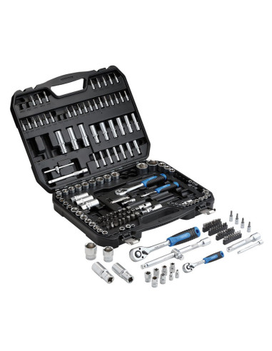 Coffret de douilles et d'embouts métriques DRAPER HI-TORQ® 1/4" 3/8" et 1/2" (188 pièces)