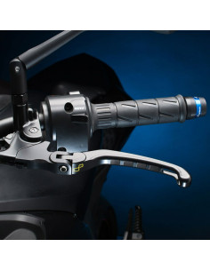 Levier d'embrayage LIGHTECH Alien noir Honda CB650F - LEVXF017K - LEVXF017K 2