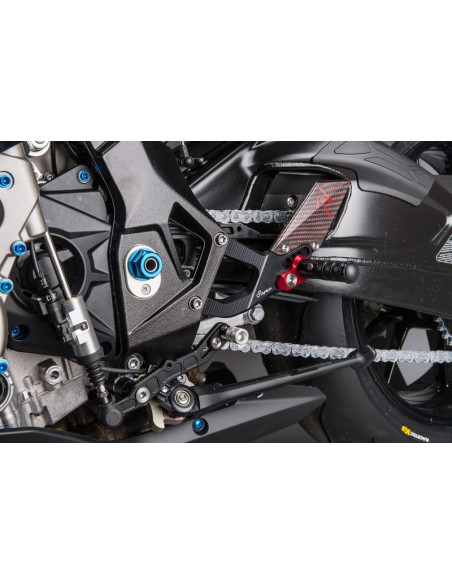 Commande reculées réglables LIGHTECH sélection standard Dicati Panigale 1299