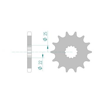 Kit chaine DID  ACIER SUZUKI GSX-R...