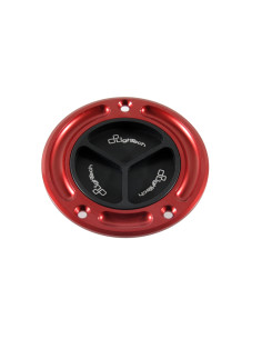 Bouchon de réservoir LIGHTECH noir/rouge à vis Suzuki GSX-S1000