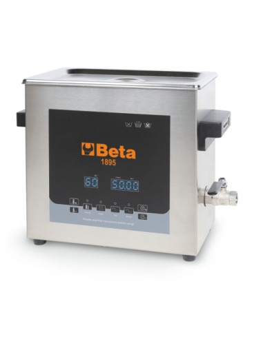 Bac à ultrasons BETA avec fonction spéciale de dégazage - 13L