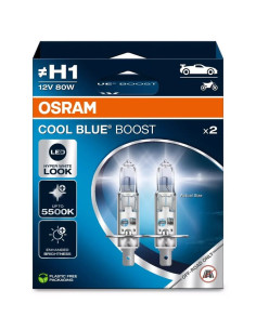 Ampoule OSRAM Cool Blue Boost H1 12V/80W - X2