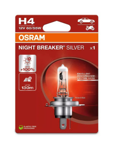 Ampoule OSRAM Night Breaker Silver H4 12V/60/55 - X1 2