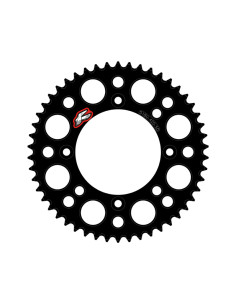 Couronne RENTHAL aluminium ultra-light anti-boue 518U - 420