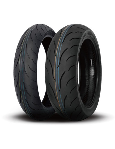 Train de pneus KENDA KM1 (120/70 ZR 17+190/50 ZR 17)