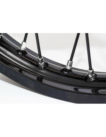 Jeu de têtes de rayons HAAN WHEELS - argent