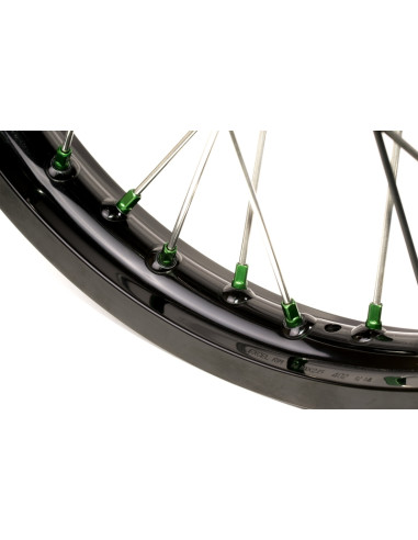 Jeu de têtes de rayons HAAN WHEELS - vert