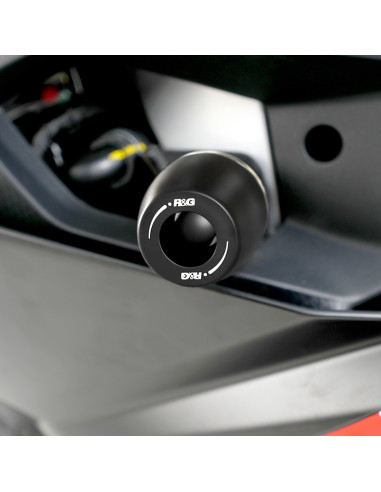 Tampons de protection R&G RACING Aero - noir