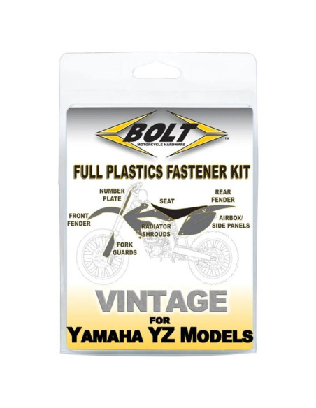 Kit visserie plastiques BOLT