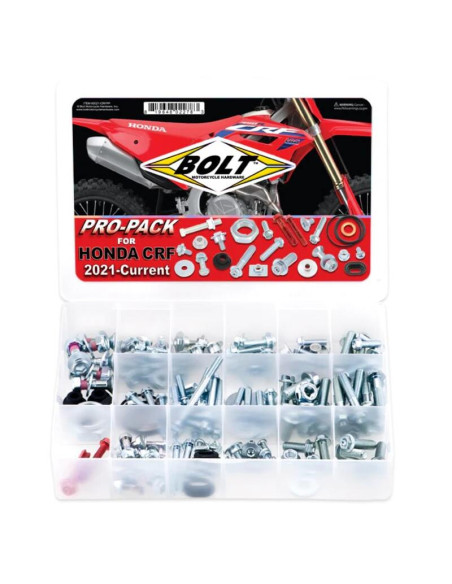 Kit visserie plastiques BOLT Pro Pack