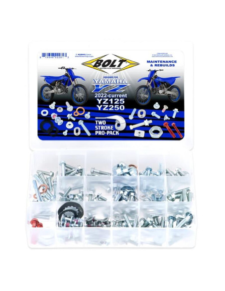 Kit visserie plastiques BOLT Pro Pack