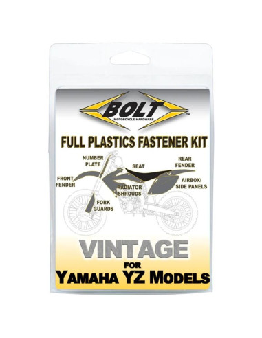 Kit visserie plastiques BOLT