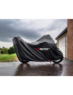 Housse de protection d'extérieur VECTOR H20 compatible top cases - noir