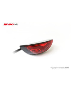 KOSO Led-Taillight, Red GT-03, e-mark. 2