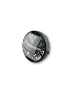 KOSO LED Headlight, Black, Side Mount