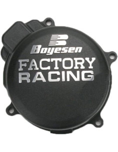 Couvercle de carter d'allumage BOYESEN Factory Racing - noir