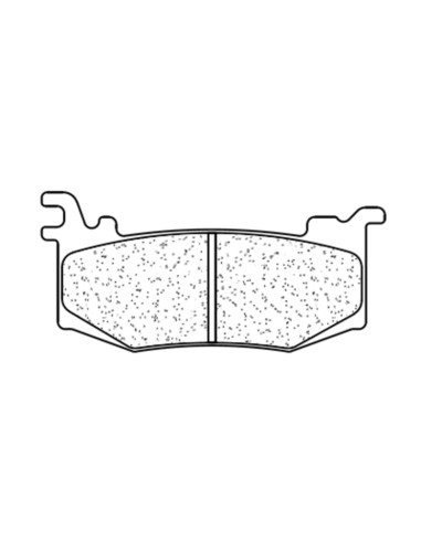 Plaquettes de frein CL BRAKES métal fritté - 1282XBK5 Plaquettes de frein CL BRAKES métal fritté - 1282XBK5