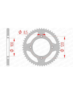 Couronne AFAM acier standard 47103 - 420 2