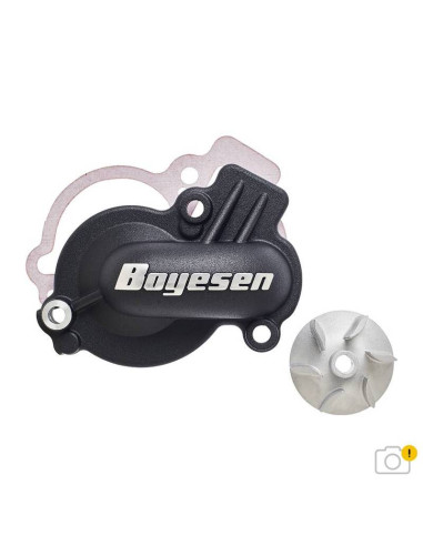 Couvercle de pompe à eau + turbine BOYESEN SuperCooler - noir Couvercle de pompe à eau + turbine BOYESEN SuperCooler - noir