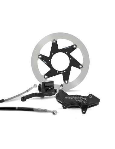 Kit freinage complet BERINGER Top Race roue 16.5'' étrier Aerotec® axial 6 pistons - noir Kit freinage complet BERINGER Top Race roue 16.5'' étrier Aerotec® axial 6 pistons - noir