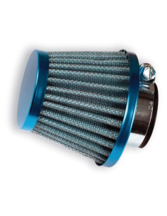 Filtre à air conique V PARTS papier Ø28mm fibre de carbone - L308 2