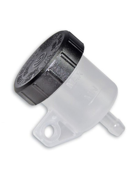 Réservoir de Maître-cylindre BREMBO UPGRADE sortie droite fixation verticale