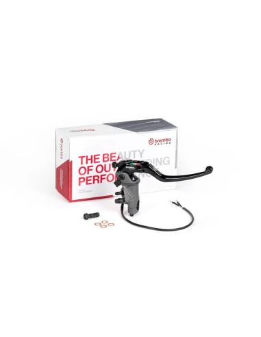 Maître-cylindre de frein BREMBO UPGRADE Pr17 RCS Corsacorta levier long repliable Maître-cylindre de frein BREMBO UPGRADE Pr17 RCS Corsacorta levier long repliable
