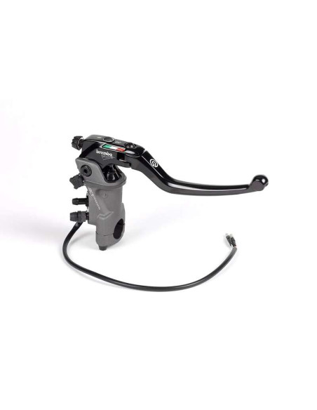 Maître-cylindre de frein BREMBO UPGRADE Pr17 RCS Corsacorta levier long repliable Maître-cylindre de frein BREMBO UPGRADE Pr17 RCS Corsacorta levier long repliable