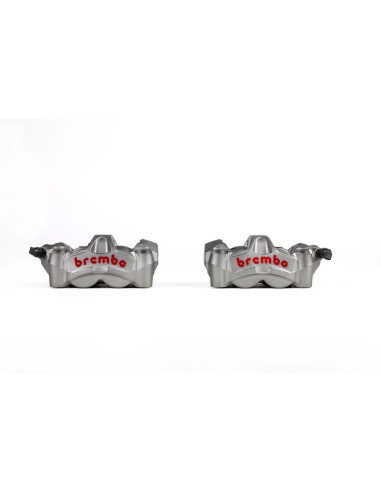 Paire d'étrier de frein avant radial BREMBO UPGRADE M50 4 pistons Ø30mm Paire d'étrier de frein avant radial BREMBO UPGRADE M50 4 pistons Ø30mm
