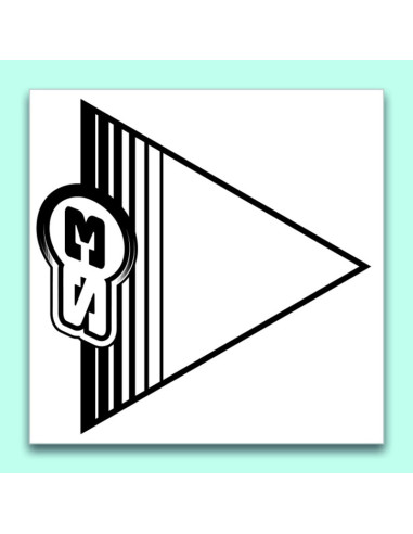 Flèches de signalisation S3 blanc 50 pièces 12x12cm