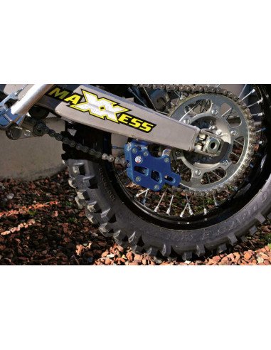 Guide chaîne AXP UHMW - bleu