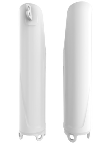 Protections de fourche POLISPORT couleur origine blanc