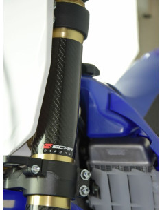 Protections de fourche SCAR carbone 160X52mm 2