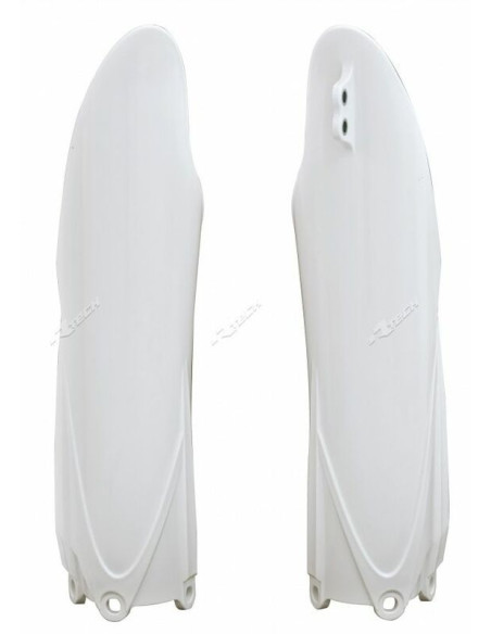 Protections de fourche RACETECH - blanc