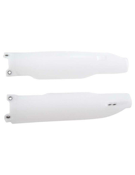 Protections de fourche RACETECH - blanc
