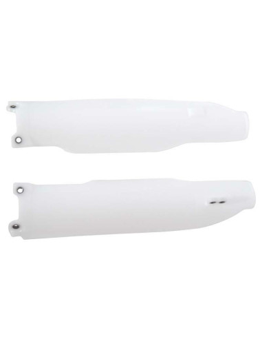 Protections de fourche RACETECH - blanc